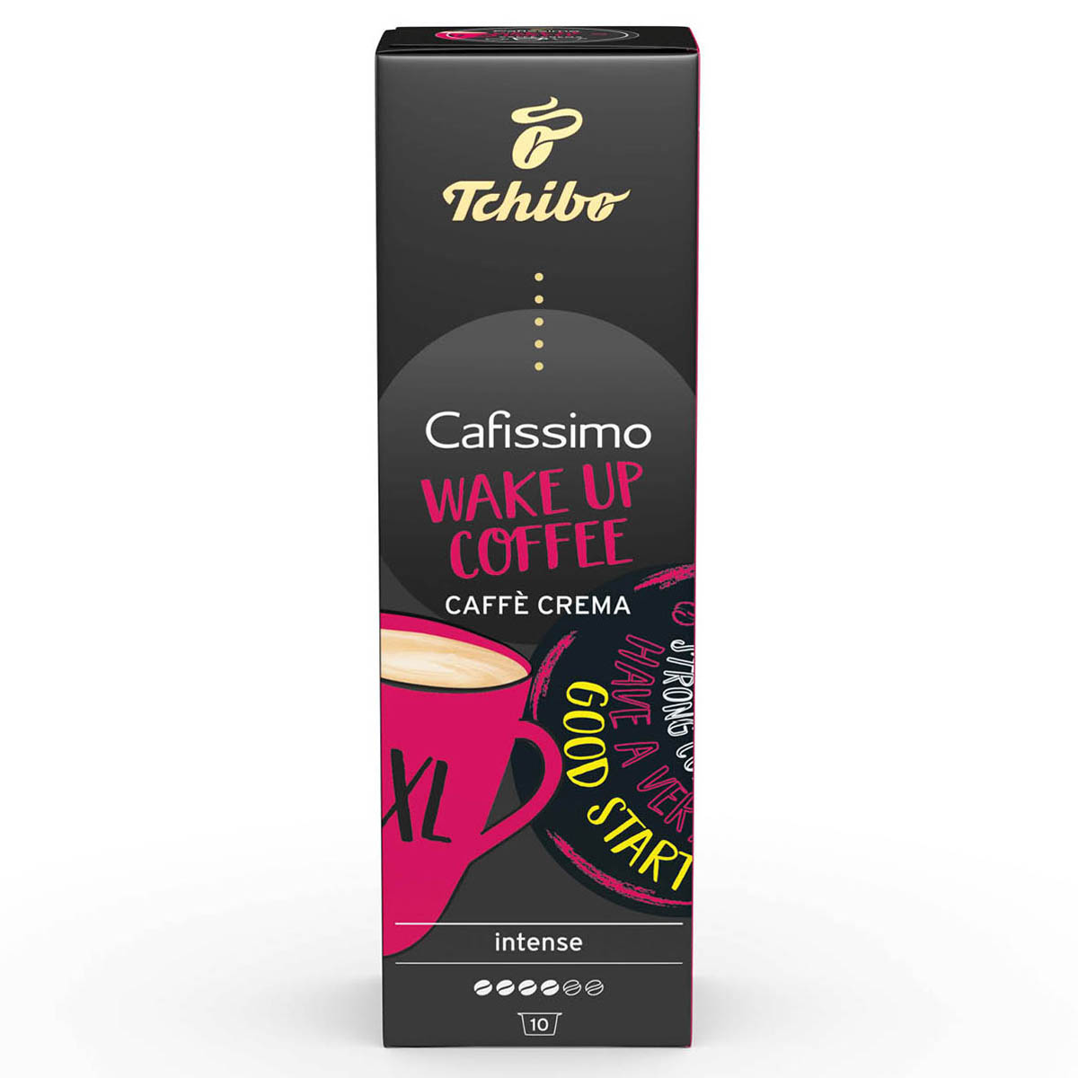 CAFISSIMO Caffe CREMA XL WakeUp, cafea capsule, 10 buc
