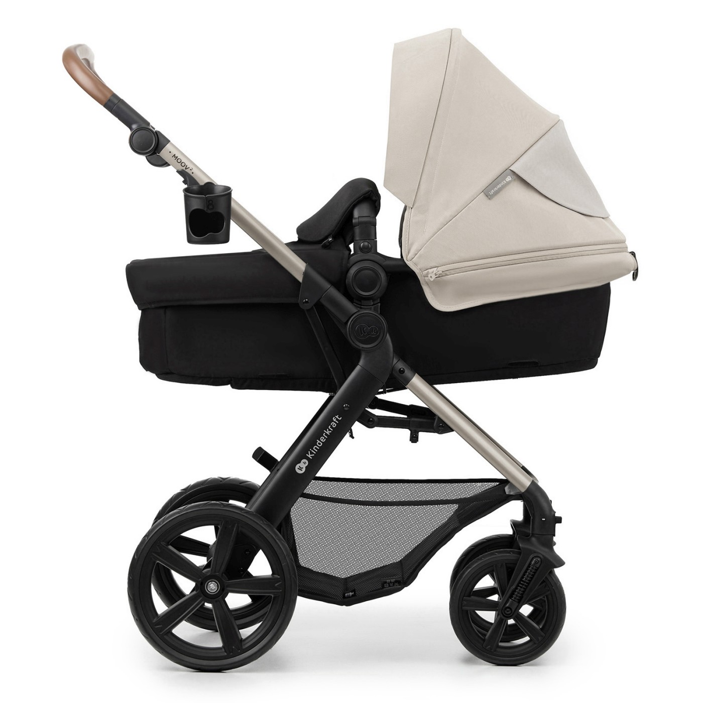 Carucior multifuncțional Kinderkraft Moov 2 EVA 4in1 - 2 culori disponibile