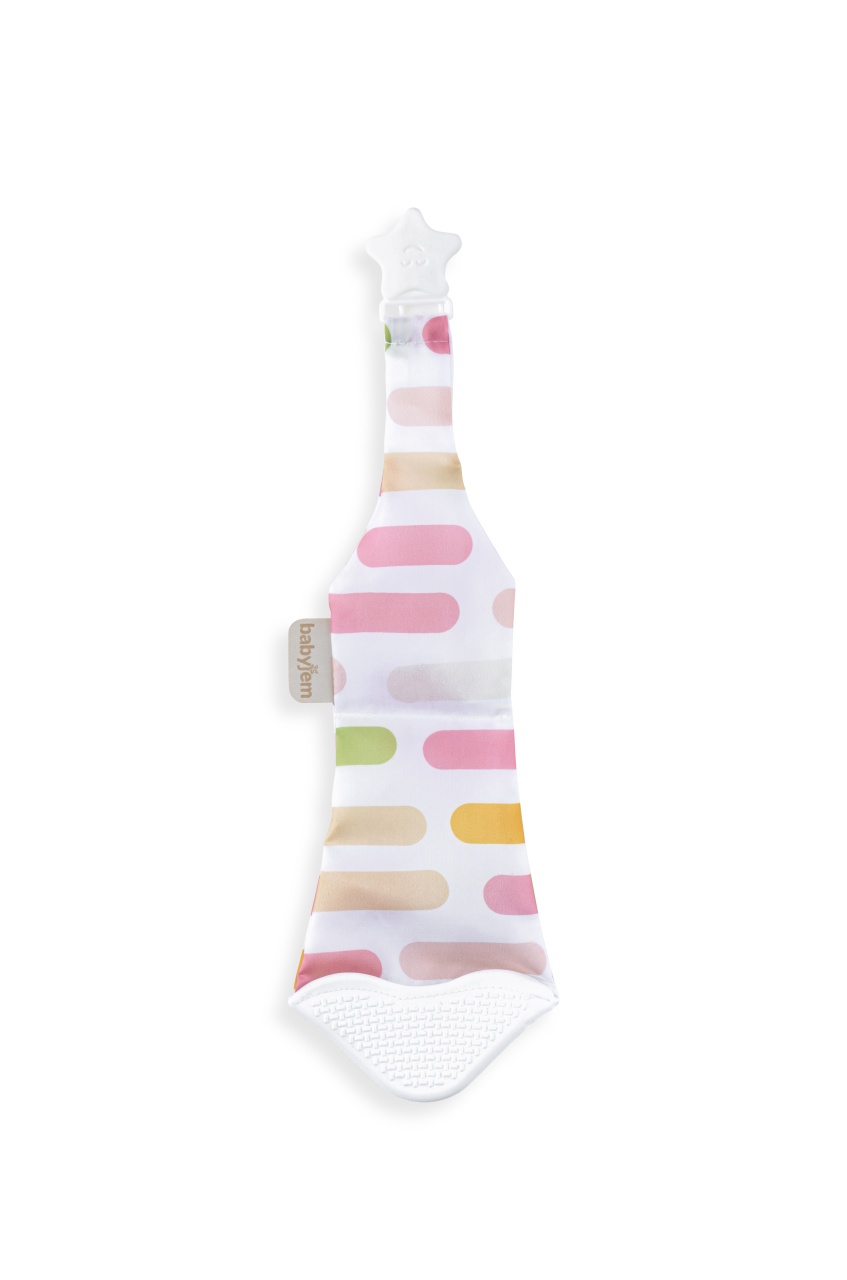 Cravata bebelusi BabyJem cu accesoriu dentitie - 4 culori disponibile
