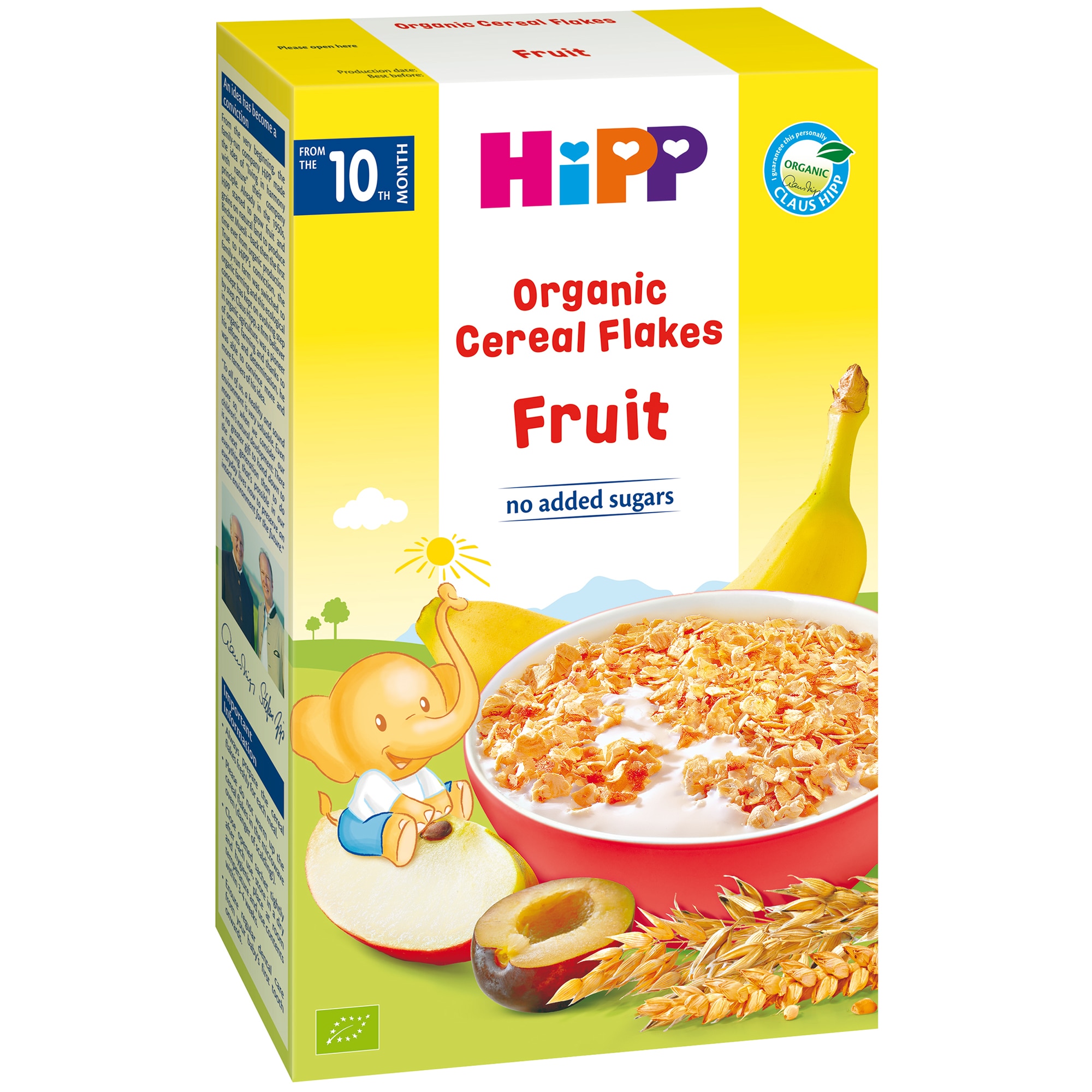 HiPP Fulgi de Cereale Ecologice - Fructe 200g